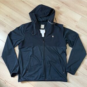 Vuori Men's Black Hooded Jacket